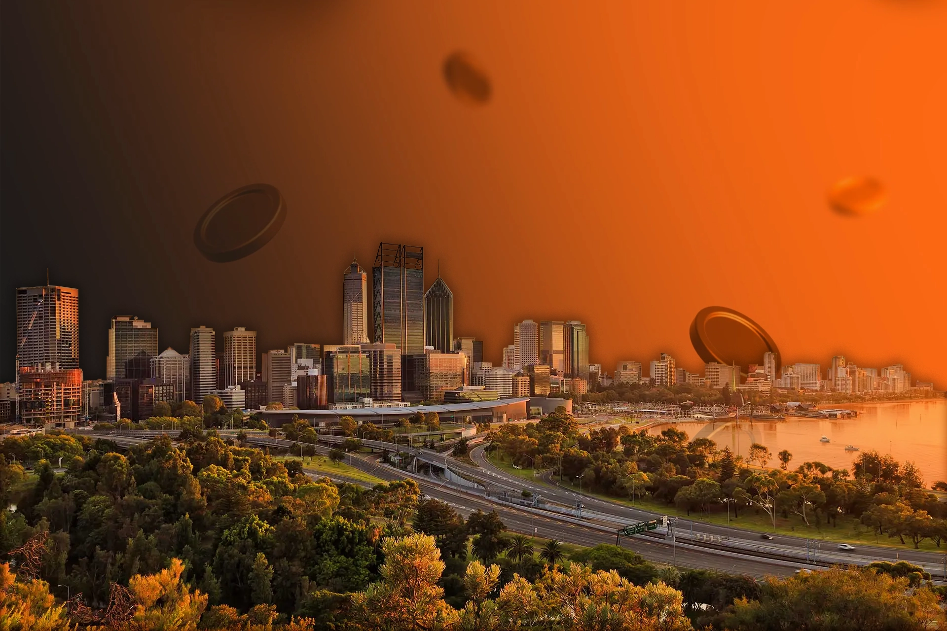 Perth skyline